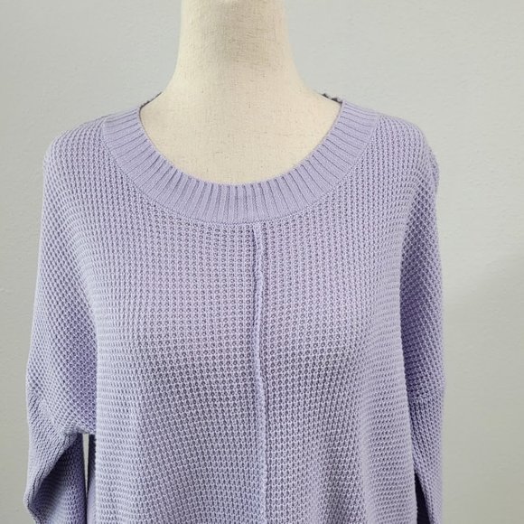 SWEET ROMEO seed stitch sweater lilac Sz XS - Picture 3 of 8